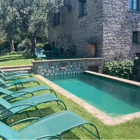 Villa Annunziata Con Piscina Panoramica Vista Mare Massa Lubrense