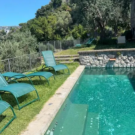 Annunziata Con Piscina Panoramica Vista Mare Villa Massa Lubrense